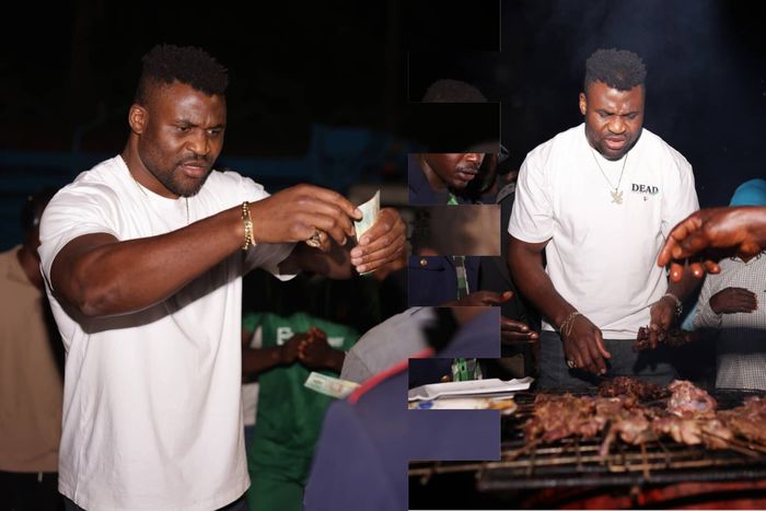 UFC fighter Francis Ngannou vs WBC heavyweight champion Tyson Fury in Saudi Arabia. X/Top Rank Boxing