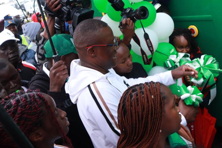 CS Owalo pledges to actualise dream of Gor Mahia's own stadium and clubhouse after delivering bus