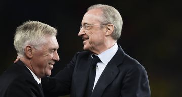 Real Madrid’s Ancelotti puts retirement plans in Florentino Perez’ hands