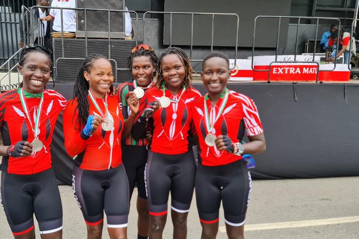 Kenyan women dazzle with silver at Women's Cycling Tour in Burundi