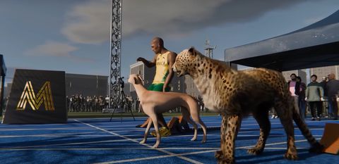 Could Usain Bolt actually run faster than the world's fastest animals? 3D simulation reveals all