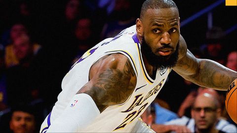 LeBron James makes history as Lakers beat Raptors