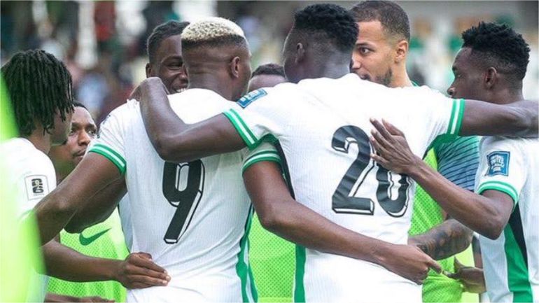 Osimhen Completes Super Eagles Camp Amid Pre-Match Tension