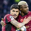 Victor Osimhen and Eren Elmali for Galatasaray | Imago