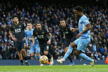 Sterling bags 100th Premier League goal as Man City beat Wolves