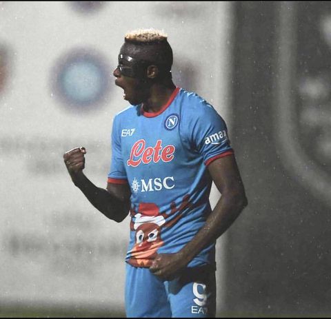 Video: Watch Napoli's Victor Osimhen score a brilliant goal in a battle of Eagles stars