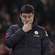 Premier League - Manchester United, ManU vs Chelsea - Old Trafford - Wednesday 6th December 2023 Chelsea manager Mauricio Pochettino looks dejected || Image credit: Imago