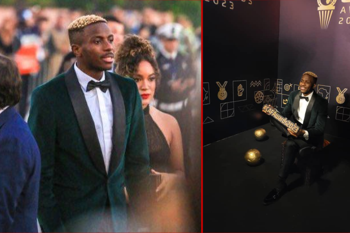 Osimhen beats Hakimi and Salah to CAF Player of the Year || Image credit: X