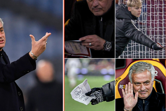Jose Mourinho uses ball boy to deliver message to Roma goalkeeper Rui Patricio