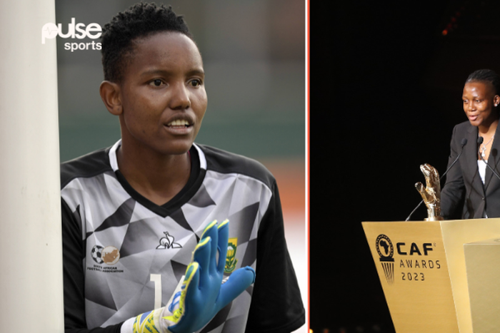 Chiamaka Nnadozie won the Goalkeeper of the Year award but Andile Dlamini was the goalkeeper in the FIFPRO Africa XI