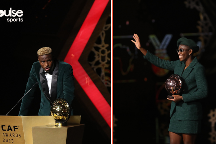 Asisat Oshoala and Victor Osimhen are the best players in Africa