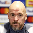 Manchester United manager Erik ten Hag during a press conference at the Trafford Training Centre, Carrington, Manchester || Image credit: Imago