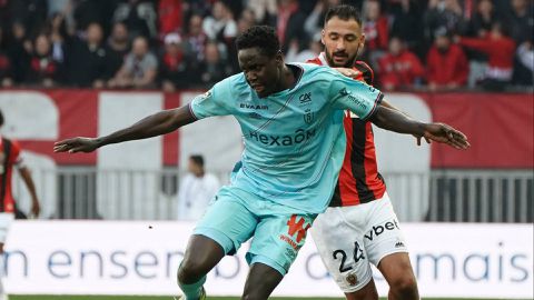 Joseph Okumu puts in eye catching show in Reims' narrow defeat to Nice
