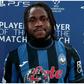 Nigeria and Super Eagles forward Ademola Lookman with his MOTM award.