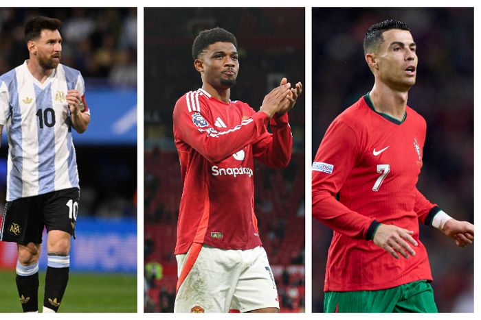 Man United star settles GOAT debate