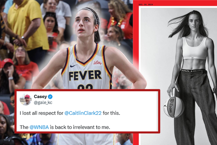 Caitlin Clark: WNBA star labelled ‘pathetic’ for her apologetic ‘white privilege’ remarks after being named TIME’s Athlete of the Year