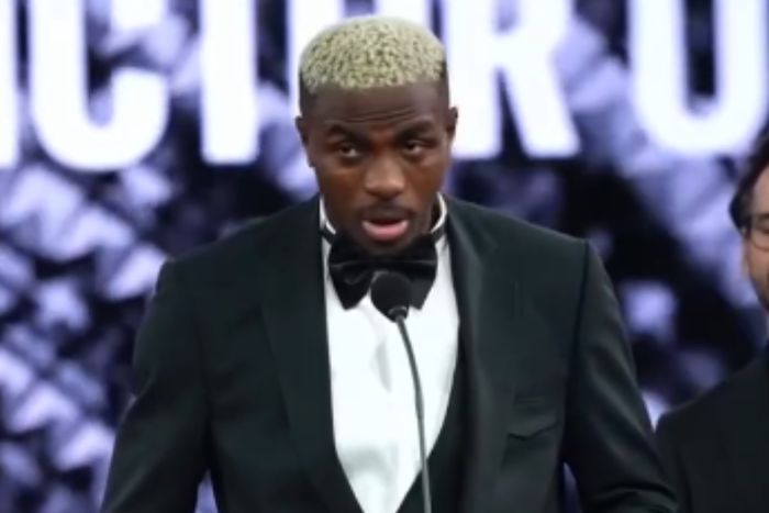 Watch: What emotional Osimhen said after becoming first Nigerian to win GQ Man of the Year