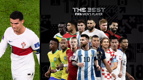 Ronaldo misses out on FIFA The Best Men's Player Award