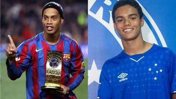 Barcelona to give Ronaldinho's son a chance