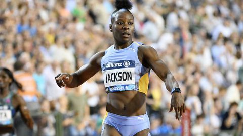 Shericka Jackson blazes into 2024 with season-opening 60m indoor race in Jamaica