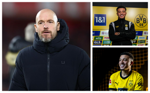 Erik Ten Hag sends brief message to Sancho as winger seals Dortmund loan move