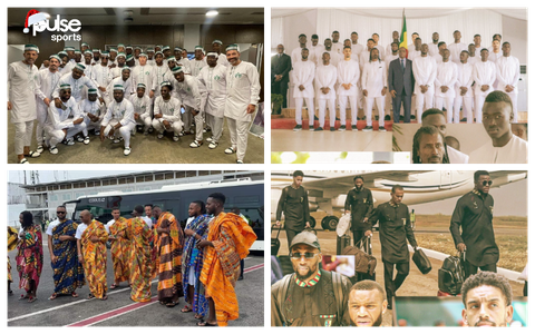 AFCON 2023: Top 5 best-dressed national teams as they land Ivory Coast