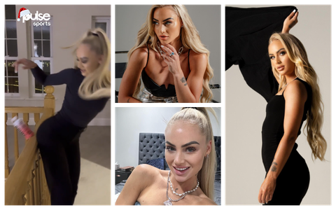 Alisha Lehmann 'World Most Beautiful Footballer' dazzles with quirky PRIME bottle trick using her bum