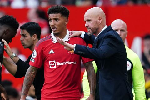 Ten Hag and Sancho fell out leading to a return to Dortmund on loan. || X