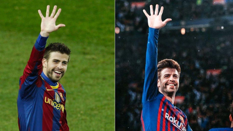 Pique clowns Real Madrid legend after Supercopa triumph