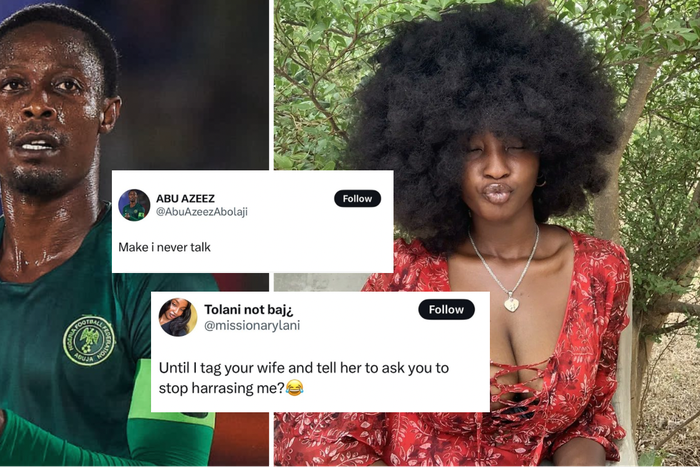 Abu Azeez: Drama as social media Slay queen accuses Nigerian football star of 'paying for s*x' and 'cheating' on wife