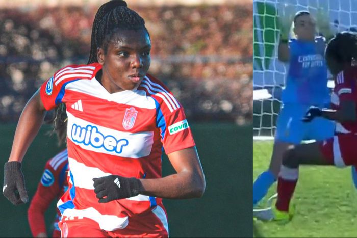 Another game, another goal, for Super Falcons star Edna Imade as Granada loses 3-1 to Real Madrid.
