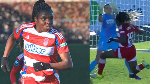 Edna Imade: Super Falcons star scores as Granada loses to Real Madrid