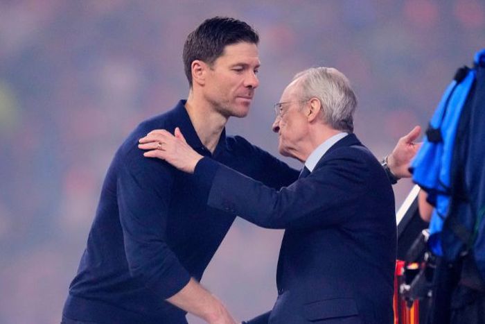 Xabi Alonso and Florentino Perez || Image credit: Imago