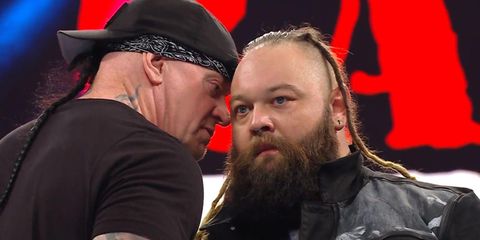 The Undertaker finally reveals what he said to Bray Wyatt at Raw is XXX