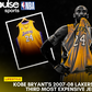 Kobe Bryant's Lakers 2007/08 jersey officially auctioned for a whopping $5.7 million