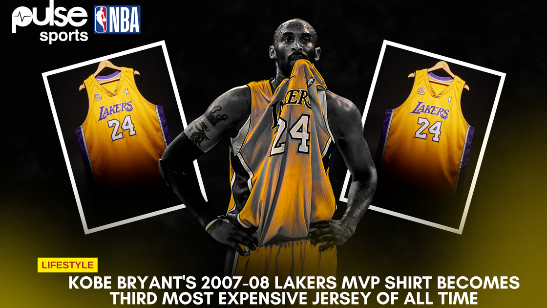 Kobe Bryant's Signed Jersey From MVP Season Sells For $5.8 Mil At Auction