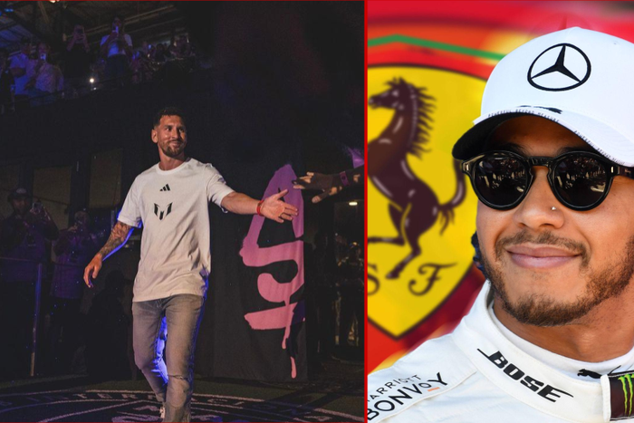 Lionel Messi's move to MLS likened to Lewis Hamilton's move to Ferrari || Image credit: Imago