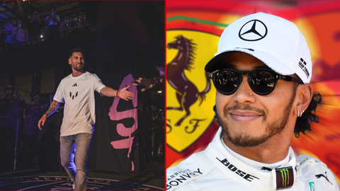 F1 star likens the impact of Lewis Hamilton’s move to Ferrari to Messi’s MLS move