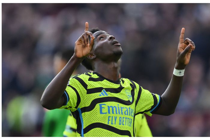 Bukayo Saka breaks 46-year Arsenal record