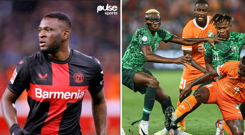 Heartbroken Super Eagles Star Victor Boniface Threatens to Delete X Account After Nigeria's 2023 AFCON Final Loss to Ivory Coast