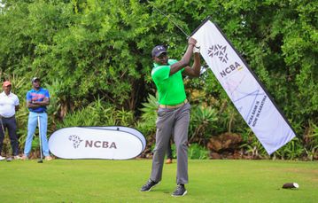 Former Shujaa captain Humphrey Kayange Shines at 7th Alumni Golf Challenge in Limuru