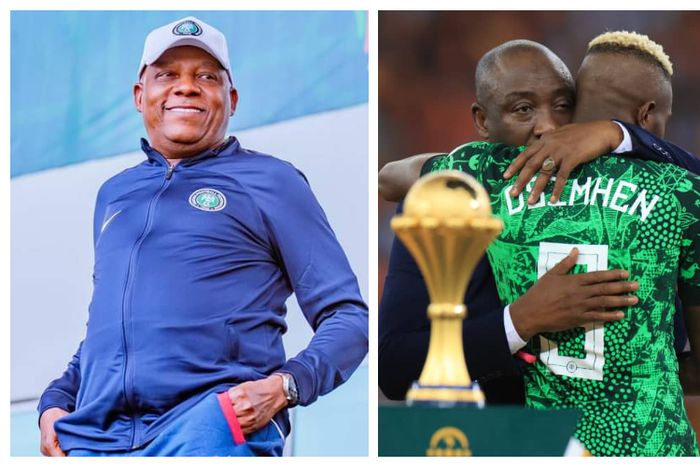 Shettima gives spirit-lifting speech to the Super Eagles
