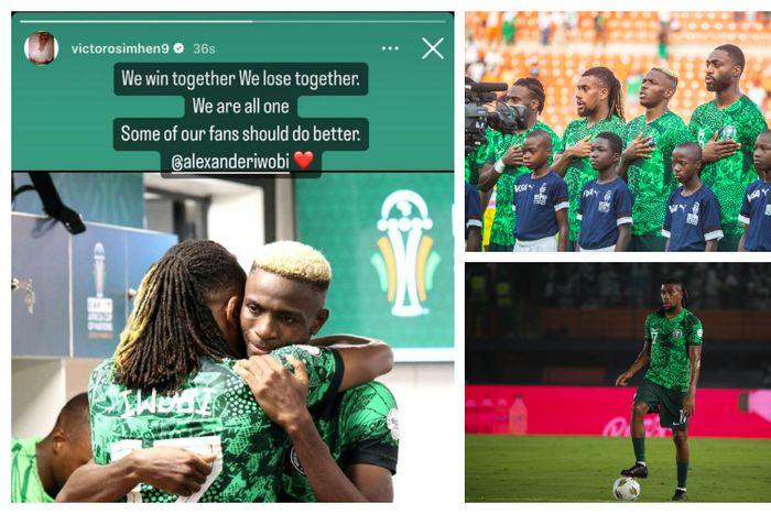 Super Eagles stars show support to Alex Iwobi