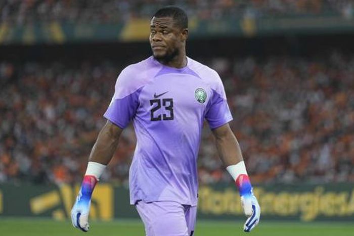 Super Eagles goalkeeper Stanley Nwabali against Ivory Coast | Imago