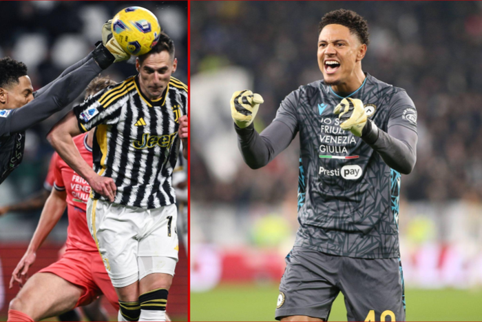 Maduka Okoye keeps clean sheet to help Udinese beat Juventus || Image credit: Imago