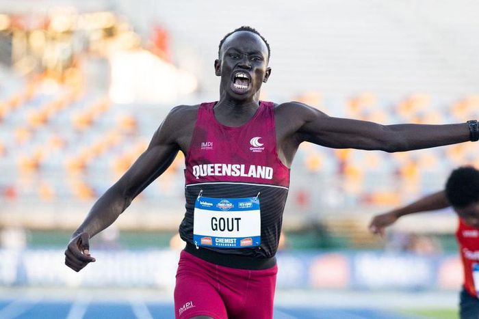 Gout Gout. Gout Gout 100m time. Gout Gout 200m time. Noah Lyles 200m. Noah Lyles 100m. Usain Bolt