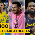 Highest Paid Athletes of 2024: Cristiano Ronaldo remains no.1 as Messi demoted to 4th in Top 100 rich list
