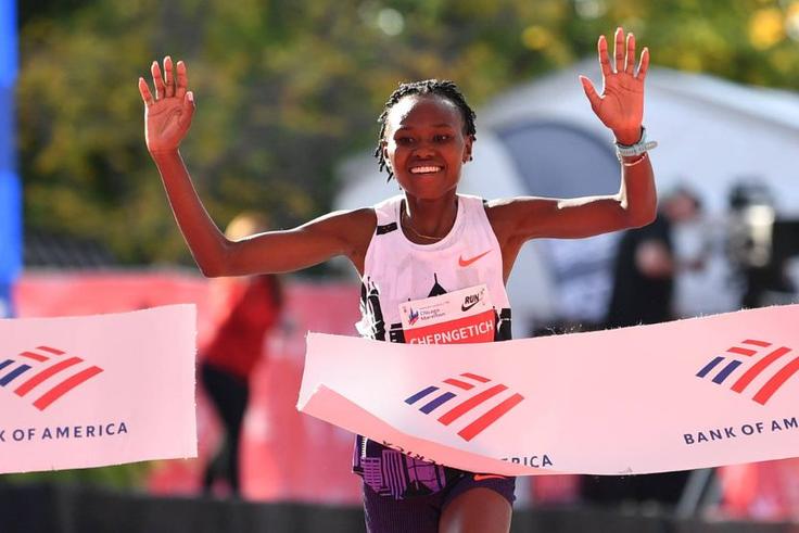 Ruth Chepng'etich: Marathon world record holder accepts three-year ban after testing positive for prohibited substance