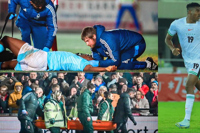 The Super Eagles of Nigeria have blasted on on recovery of Nottingham Forest star Taiwo Awoniyi from a broken nose.