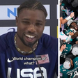 'World champion of what?' - Noah Lyles' famous statement reignites fans divide following Philadelphia Eagles Super Bowl win